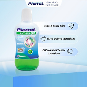 [Mua 2 tặng 1] Nước súc miệng chống hình thành mảng bám Pierrot 500ML