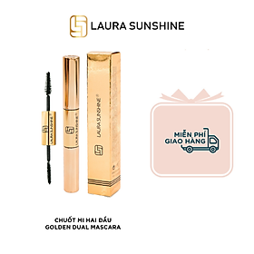 Mascara làm dày và dài mi tự nhiên- Golden Dual Mascara - Nhật Kim Anh - Laura Sunshine