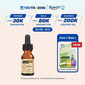 Serum C15 dưỡng sáng mờ thâm, ngăn ngừa lõa hóa Acnes Lab C15 Serum 15ml