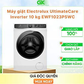 Máy giặt Electrolux UltimateCare 500 Inverter 10 kg EWF1023P5WC - HÀNG CHÍNH HÃNG - CHỈ GIAO HCM
