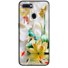 Ốp lưng dành cho Oppo A12 - A5s (A7) mẫu Chim Hoa TRắng