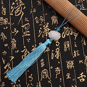 (Mã 19) Tua rua hoa sen tam sinh tam thế ngọc bội hoa sen treo sáo cổ trang tặng thẻ Vcone