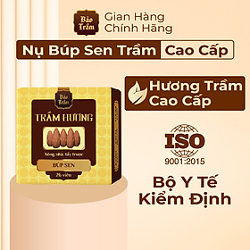 Mua Nụ Trầm Búp Sen Thác Khói – Hộp Vàng 50g | Bảo Trầm – Hương Trầm Dịu Nhẹ  Tự Nhiên