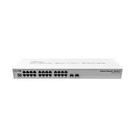 Thiết bị cân bằng tải Cloud Router Switch Mikrotik CRS326-24G-2S+RM - Hàng chính hãng