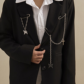 Cài áo phong cách Hàn Quốc