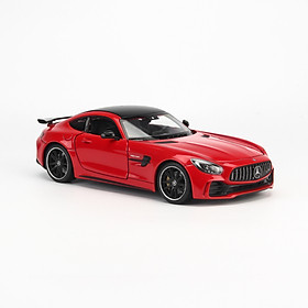 Hình ảnh Mô hình xe Mercedes-AMG GTR Yellow 1:24 Welly