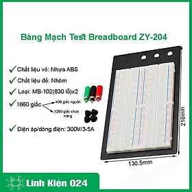 Mua Bo test mạch  bảng mạch test Breadboard ZY-204