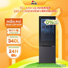 Mua Tủ lạnh LG Inverter 340 lít  InstaView LBB33BLMAI - Hàng Chính Hãng
