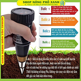 Mua Máy Đo Độ PH  Và Độ Ẩm Đất VT-05N  Dùng đo độ PH cho vườn cây ăn trái  trồng lúa  cây công nghiệp phiên bản mới nhất