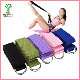 Dây Đai Tập Yoga Sợi Cotton, Dây Kéo Tập Yoga - YOGA QG, Hỗ Trợ Kéo Giãn Chân Tay, Uốn Người Tập Yoga, Giúp Bạn Có Một Cơ Thể Dẻo Dai