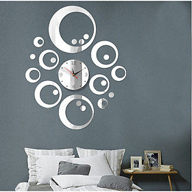 Mua Đồng hồ 3D tự dán tường phong cách Châu Âu DH86