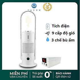 Mua Quạt tích điện lọc không khí bù ẩm khử khuẩn ULTTY CR022 pin khủng 9000mAh tích hợp sạc dự phòng - Hàng chính hãng