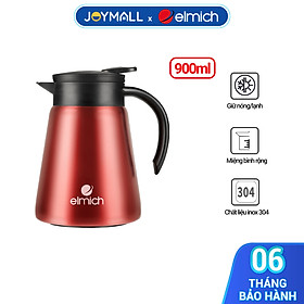 Mua Bình giữ nhiệt 900ml Elmich EL8299  Hàng chính hãng  inox 304  có lõi lọc pha trà  cà phê - JoyMall