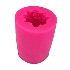 Handmade Rose Flower Candle  Resin Casting Plaster Candle Making Mould
