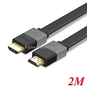 Cáp HDMI 1.4 Ugreen 30110 2m - Hàng Chính Hãng