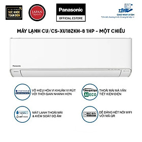Mua Máy lạnh/Điều hòa Panasonic CU/CS-XU18ZKH-8 - Công suất 2HP - Một chiều - Lọc sạch không khí nanoeX - Kết nối wifi - Hàng chính hãng