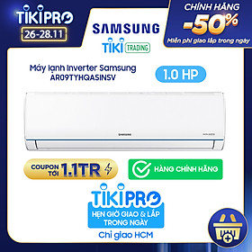 Máy lạnh Inverter Samsung AR09TYHQASINSV (1.0HP) - Hàng chính hãng - Chỉ giao tại HCM