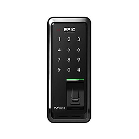 Hình ảnh Ổ Khóa Cửa Điện Tử Epic Popscan Hook - Đen