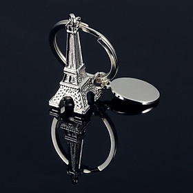 Móc Khóa Dễ Thương Tháp Eiffel Phiên Bản Thu Nhỏ Kim Loại 