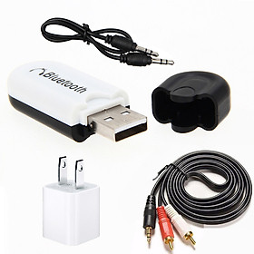 Mua Bộ USB thu bluetooth 4 trong 1 cho loa  tai nghe - HJX-001