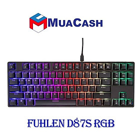 Mua Bàn phím cơ chơi game tốt nhất Fuhlen D87S RGB (M87s v2) đen hàng chính hãng