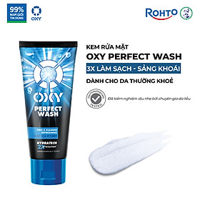 Sữa rửa mặt cho nam Oxy sạch sâu mát lạnh dạng kem Oxy Perfect Wash 100g