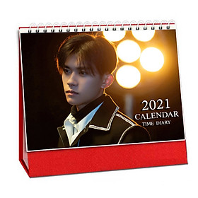 Lịch Dịch Dương Thiên Tỉ 2021 lịch ngang để bàn