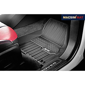 Thảm lót sàn xe ô tô LANDROVER EVOQUE 2009-2018 Nhãn hiệu Macsim 3W chất liệu nhựa TPE đúc khuôn cao cấp - màu đen