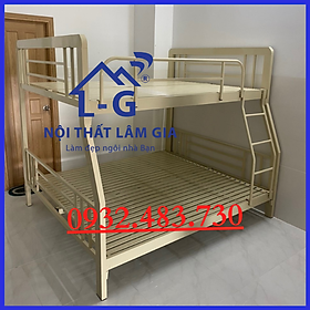 Mua Giường Tầng Sắt Hộp vuông cao cấp 1m6-1m8 dài 2m HCM