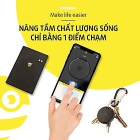 Combo thiết bị định vị  Pebblebee - Finder 2.0 và Black Card hàng nhập khẩu chính hãng