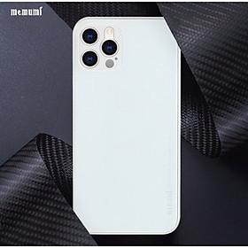 Ốp lưng lụa mỏng dành cho iPhone 12/ 12 Pro /12 Pro Max bảo vệ camera, siêu mỏng 0.3 mm - Hàng Chính Hãng Memumi