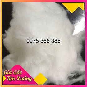 Mua Bông Gòn nhồi gối cao cấp (bông microfiber ) 1kg