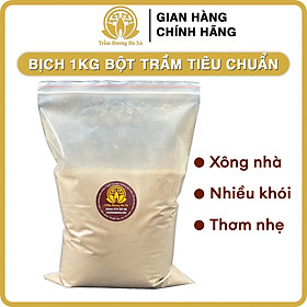 Mua Bịch 1kg bột trầm hương đốt xông nhà tẩy uế HÀ XÁ đồ thờ cúng phong thủy  xua đuổi vận xui  sạch tự nhiên 100