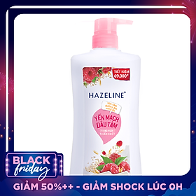 Sữa Tắm Dưỡng Sáng Da Hazeline Yến Mạch & Dâu Tằm (670g)