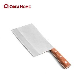 Dao chặt xương có tay cầm gỗ 32,5*13cm