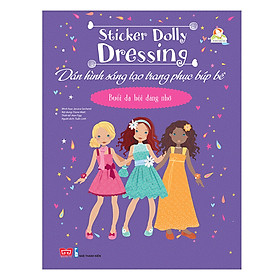 Sách Dán Hình Sáng Tạo Trang Phục Búp Bê - Buổi Dạ Hội Đáng Nhớ (Tái Bản)