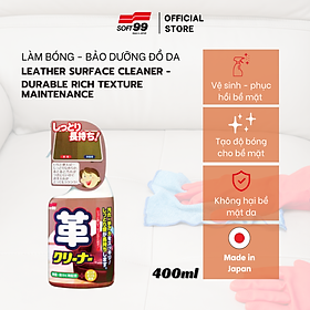 Mua Vệ Sinh Đồ Da Soft99 Nhật Bản 20527 (400ml)