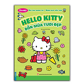 Sách - Bóc dán nhanh tay - nhận ngay kiến thức - Hello Kitty - Bốn mùa tươi đẹp