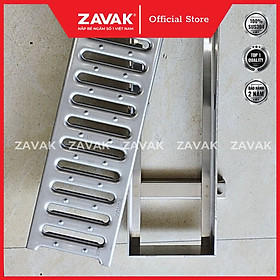 Mua Rãnh Thoát Nước Inox 304 ZAVAK Grating GRT-AX157 inox 304 (modun 1.2m)