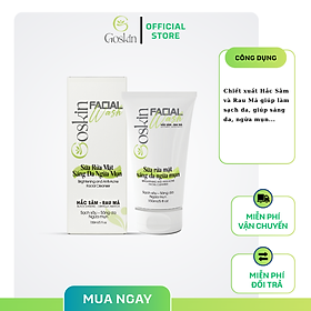 Sữa Rửa Mặt Sáng Da Ngừa Mụn 150ml Goskin