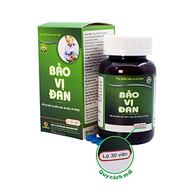 Bảo Vị Đan - Năng Động - Giảm Ợ Hơi, Ợ Chua, đầy hơi, trào ngược , tiêu hóa kém