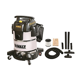 Máy hút bụi công nghiệp DeWalt DXV30S tích hợp 3 chức năng hút khô ,ướt và thổi 30L công suất 3000W vỏ inox- Hàng chính hãng