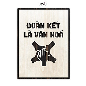 Tranh khẩu hiệu LEVU LV041 
