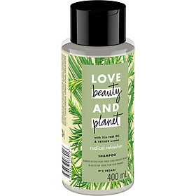 Dầu Gội Detox Tóc Love Beauty And Planet Radical Refresher 400ml