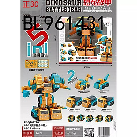 ROBOT biến hình- DINOSAUR BATTLEGEAR , đồ chơi biến SIÊU NHÂN và các xe ÔTÔ khác nhau . Kích thước sản phẩm: 20x 20 cm