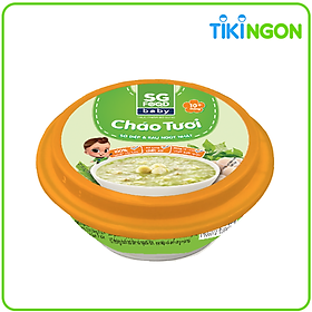 Cháo Tươi Baby SG Food sò điệp rau ngót Nhật 240g