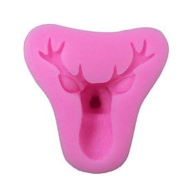 3D Elk Silicone Mold Fondant Cake Mould Decorating Chocolate Baking Mold