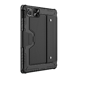 Bao Da Kèm Bàn Phím cho iPad Air 10.9 2020 / Air 4 / Air 5 / iPad Pro11 2020/2021 Nillkin Bumper Combo Case Keyboard (Có khe cắm bút Apple Pencil) - Hàng Chính Hãng