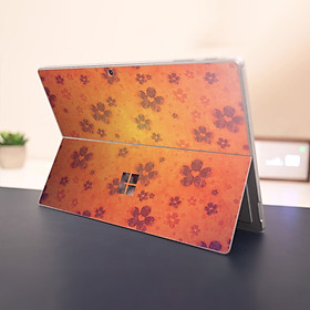 Skin dán hình Hoa văn sticker x20 cho Surface Go, Pro 2, Pro 3, Pro 4