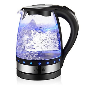 Mua Ấm đun nước siêu tốc thuỷ tinh trong suốt CAO CẤP dung tích 1.7L